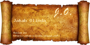 Jakab Olinda névjegykártya